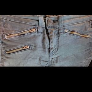 Rag & Bone for INTERMIX Skinny Zip Jeans